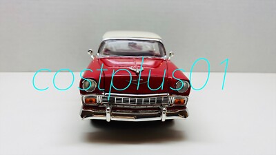JADA SHOWROOM FLOOR 1956 CHEVY BEL AIR 1:24 RED 2T | eBay