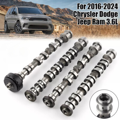 Right /Left Intake & Exhaust Camshaft For 2016-2024 Jeep Dodge Chrysler Ram 3.6L