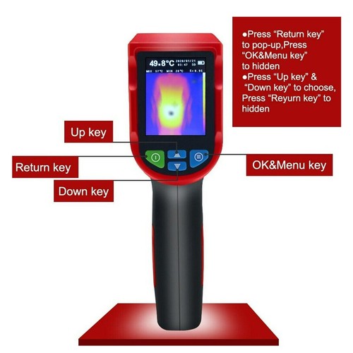 NF-521 Infrared Thermal Imager Camera Floor-Heating-Detector Temperature Imaging - Picture 4 of 14
