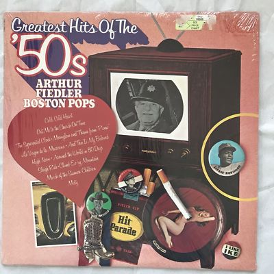 HTF Lot 2 Greatest Hits of the 50's Arthur Fiedler Boston Pops Marches ...