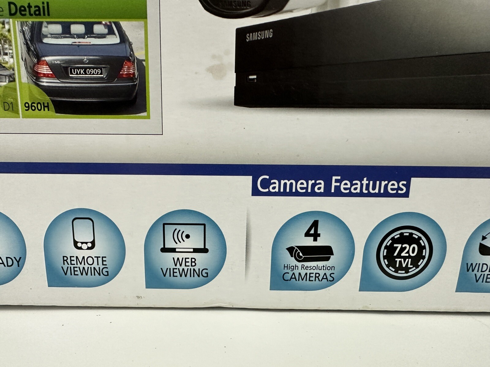 Samsung Video Security System 4 Channel 4 Camera Kit SDSP3042 eBay