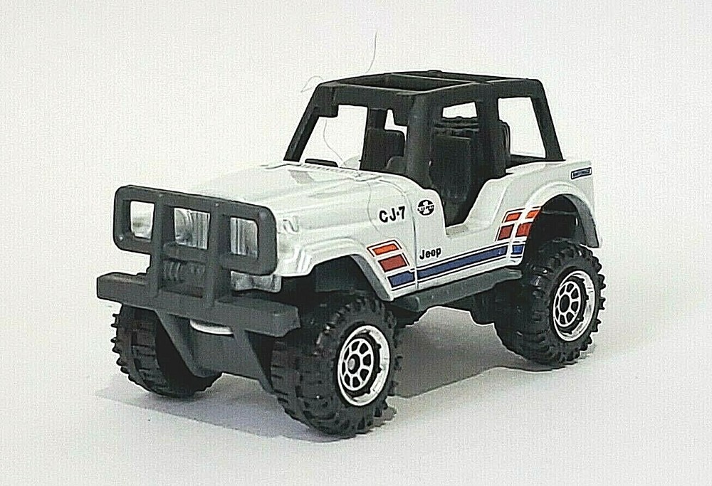 2020 Matchbox Loose JEEP 4x4 #80/100 MBX Moutain (White)