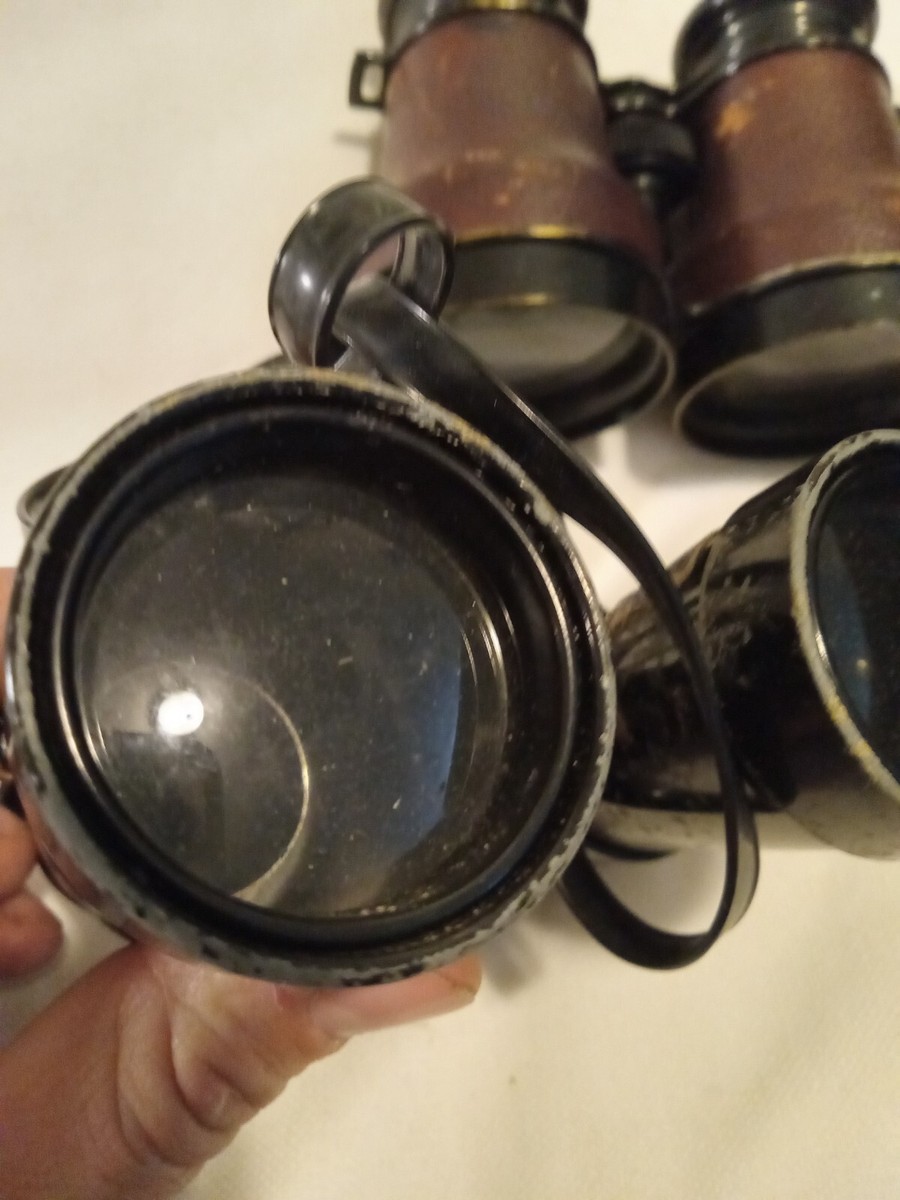 VINTAGE WW1 JAPAN NAVAL OFFICER BINOCULAR and #39 Airguide w VINTAGE WW1 JAPAN NAVAL OFFICER BINOCULAR and #39 Airguide w