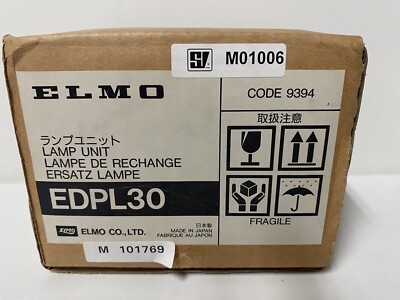 Projection Lamp Assembly Elmo Edpl-30 New