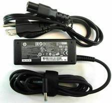 HP 45W blue tip laptop AC Adapter Power Supply charger 19.5V