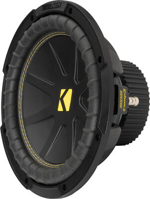 Kicker CompC 50CWCS104 10'' 4-ohm Component Subwoofer