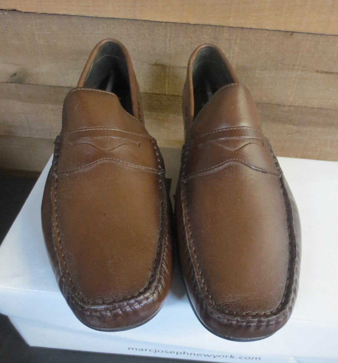 MARC JOSEPH NEW YORK NEBRASKA LOAFER - BROWN NAPA - US 11.5 | eBay