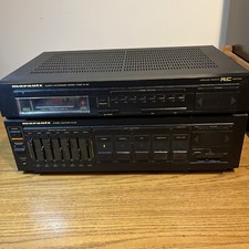 Marantz ST-60 Quartz Synthesized stereo Tuner With Stereo Amplifier PM-60 As Is