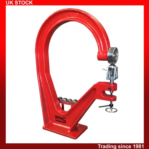 WNS Cast Iron English Wheel Wheeling Machine 1066mm x 1.5mm 1 Top Roll