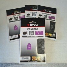 🔅 16 TRIANGLES abrasifs maille TIVOLY ponçage 175 X 105 mm grain ass auto agrip