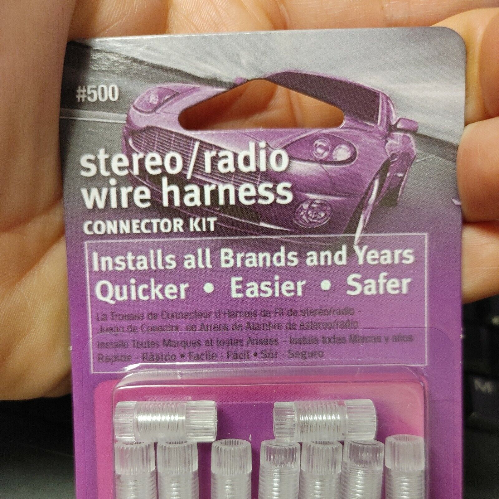 Posi-Products™ Car Speaker Connectors 8 wiring connectors for