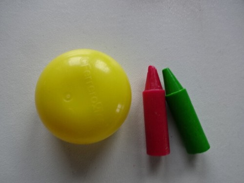 Altes Spielzeug / Wachsmalstifte / Farbvariante 4