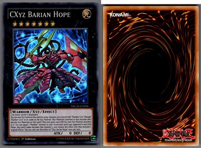 yugioh barian hope deck YU-GI-OH! - CXyz (NECH-EN096) - The New Challengers - Unlimited Edition CXyz Barian Hope" Reviews and