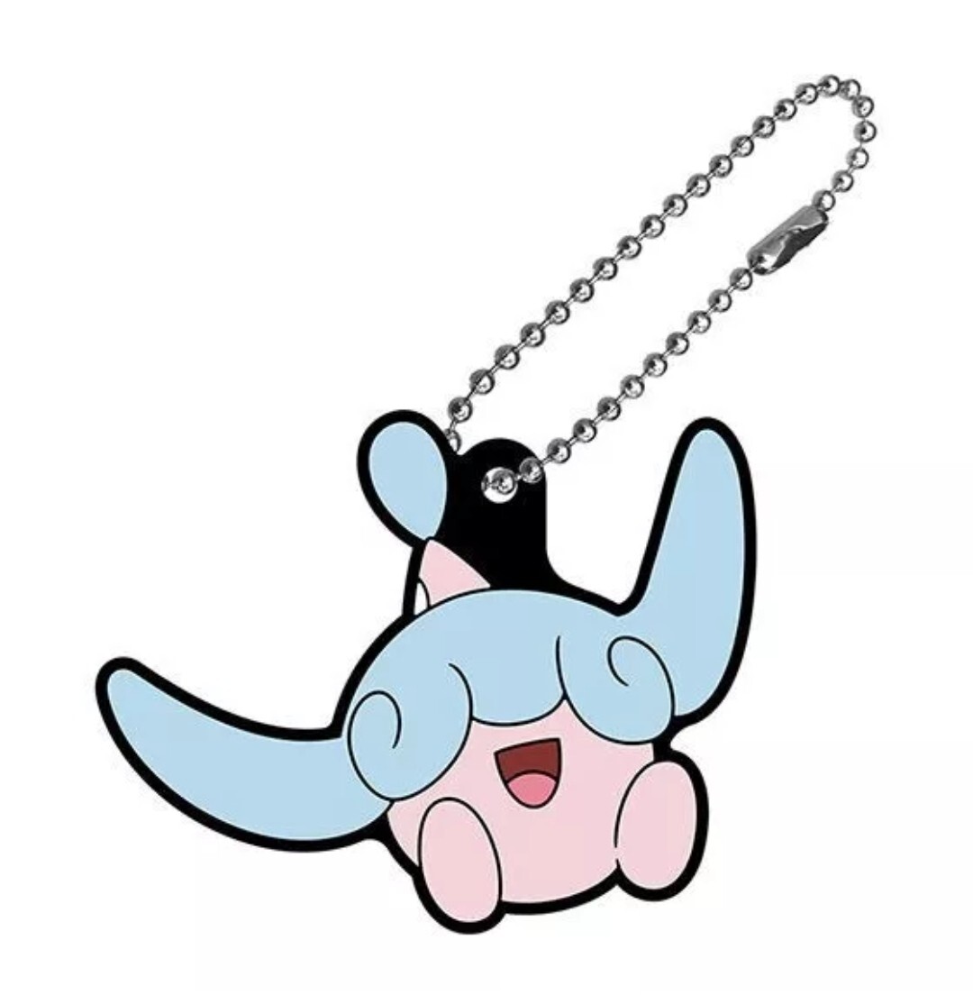 Pokemon Hatenna Rubber Mascot Vol. 24 Key Chain - Used