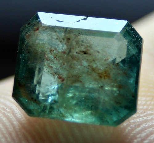 Top GREEN EMERALD Loose Gemstone Zambia for Rings 3.10 Ct Emerald Top Stone - Picture 4 of 10