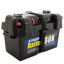 Adventure Kings Battery Box 4WD SUV Camper Trailer Caravan Picnic 2x USB Charger