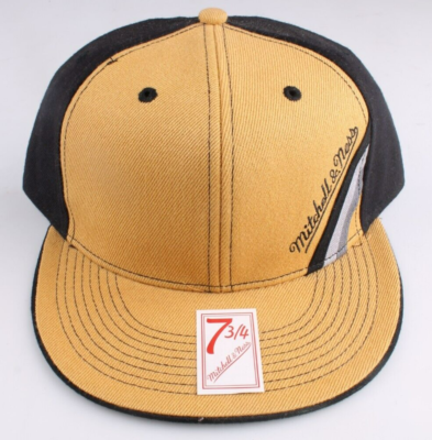 Vintage Mustard/Black Hat Circle OKLA Hat - Mustard/Black Rope Hat – Blue Seven main image 3