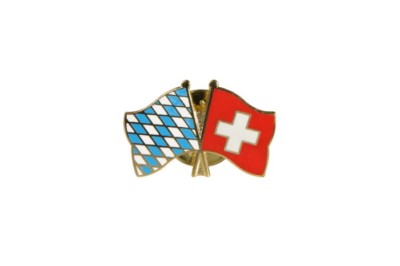 Bayern - Schweiz Flaggen Pin Fahnen Pins Fahnenpin Flaggenpin Anstecker