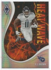 2021 Panini Phoenix Football A.J. Brown Heat Wave Insert #11