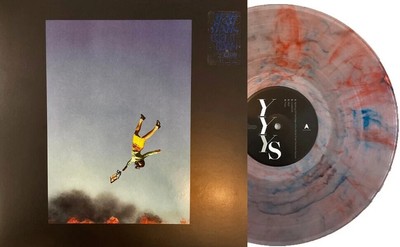 Yeah Yeah Yeahs-Cool It Down-Red/Blue Splatter UK Exclusive Vinyl Record LP