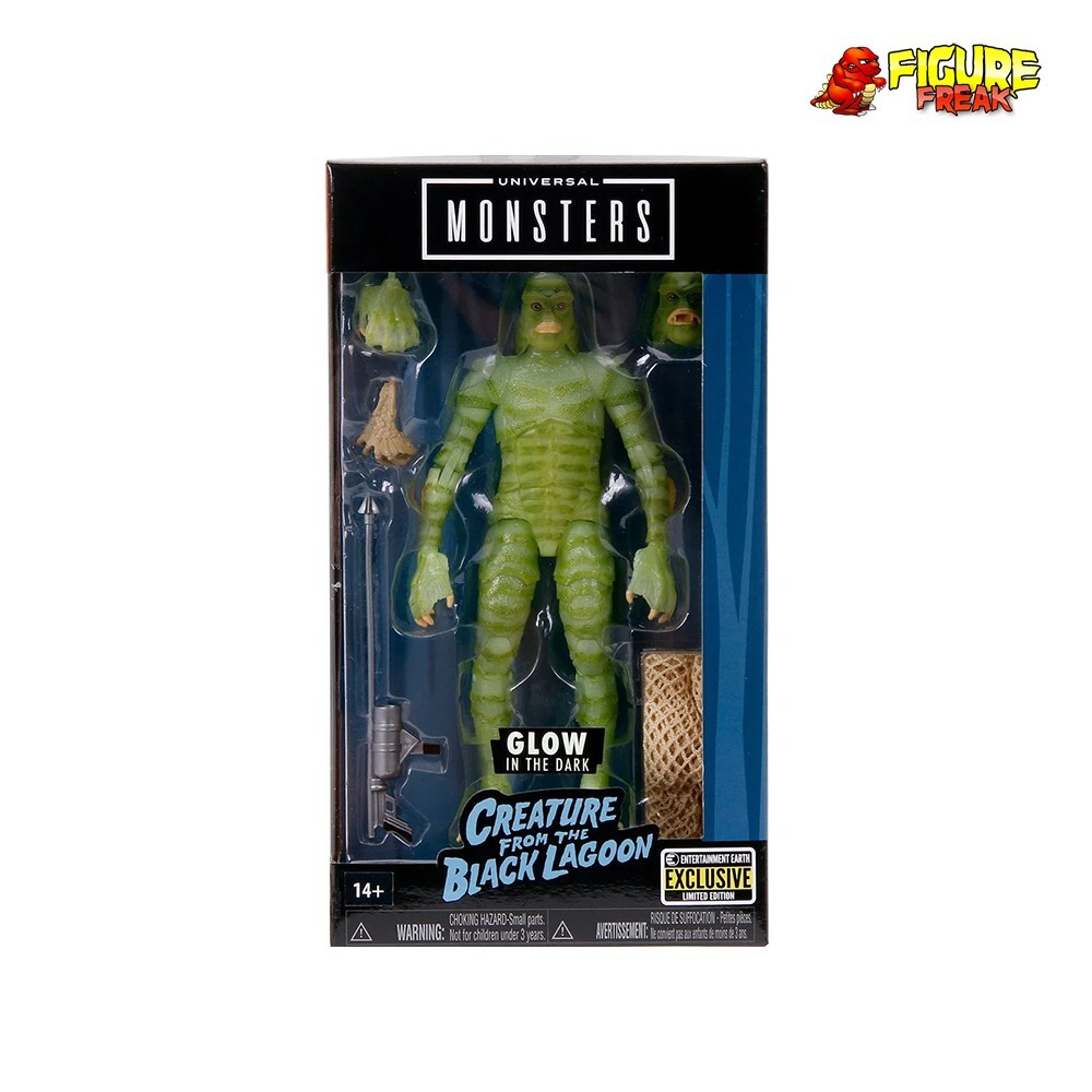 Jada Toys Universal Monsters Creature from Black Lagoon Glow in