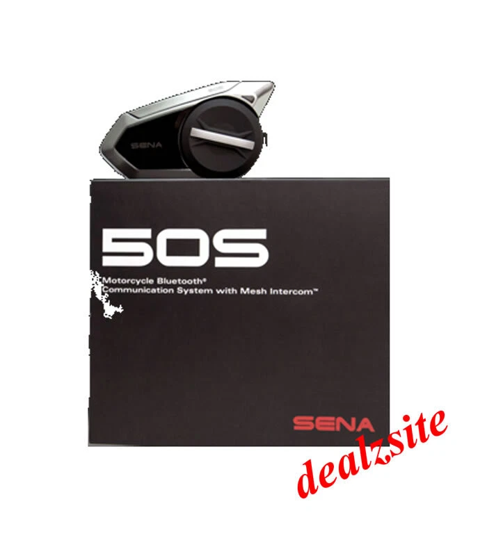 Sena 50S-10 Motorcycle Communication BT Headset by Harman Kardon Intercom  System