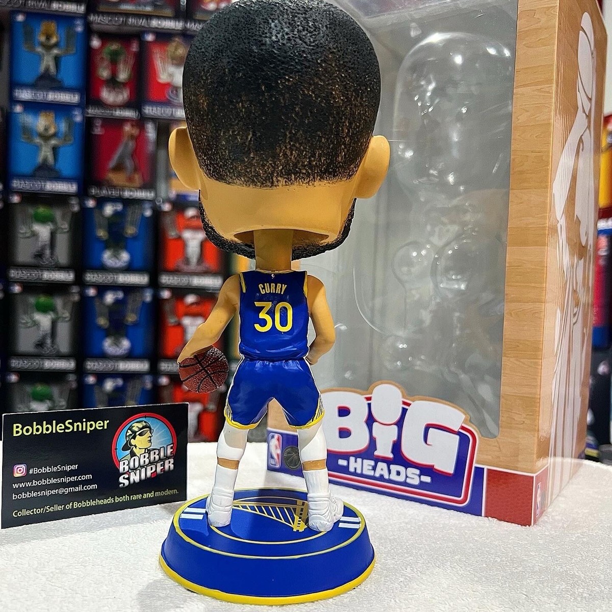 STEPHEN CURRY Golden State Warriors Bighead Variant #72