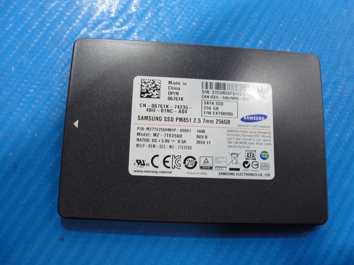 Dell E5440 Samsung 256GB SATA Solid State Drive MZ7TE256HMHP-000D1  6761K