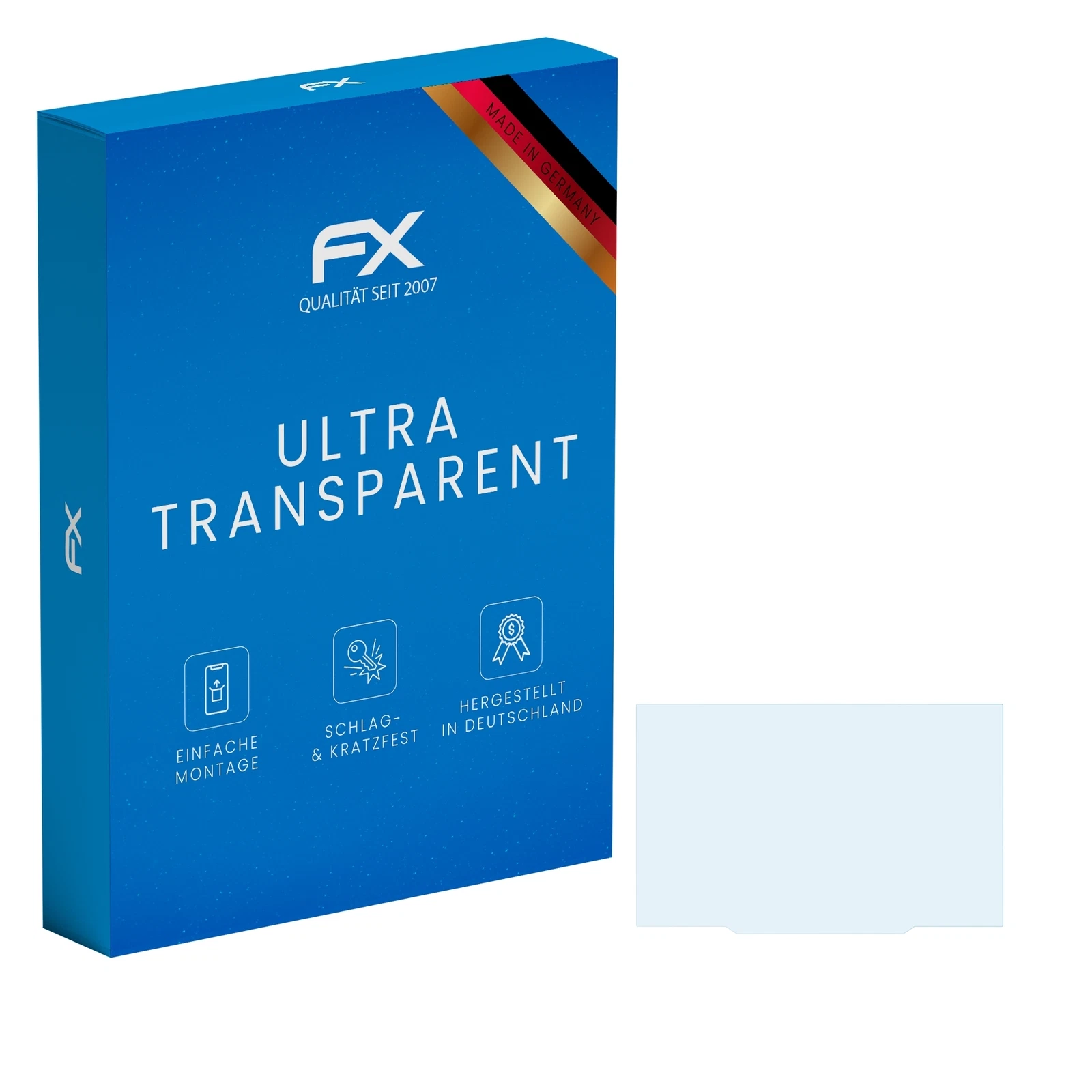 atFoliX 2x Displayschutzfolie für akubela HyPanel Supreme PHX1 Schutzfolie klar