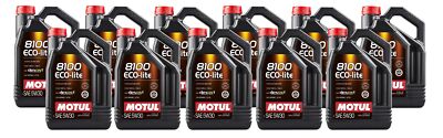 Motul 8100 ECO-LITE 5W30 - 55 Liters - Fully Synthetic Engine Motor Oil 11 x 5L