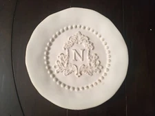 1 GG Collection 8.5” Heirloom Salad Plate - “N” Crest
