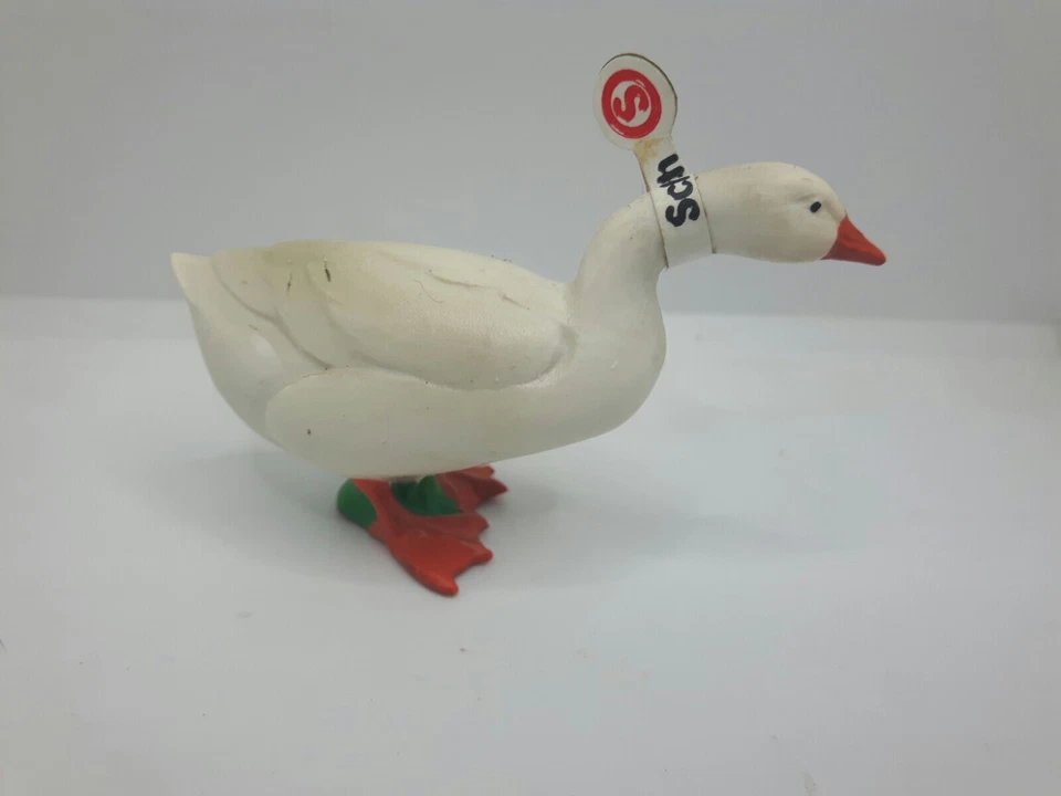 SCHLEICH da BARBAPUFFO  13008 OCA BIANCA  GANZ OLD RARE! - Immagine 2 di 2