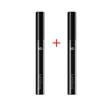 Missha The Style 4D  Mascara 7g * 2 ea Made in Korea