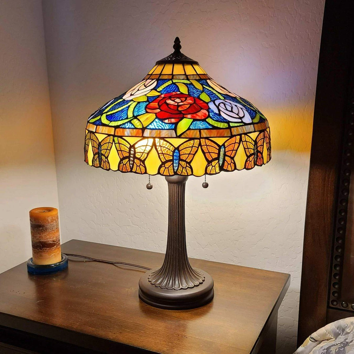 Antique stained glass lamps ebay deals