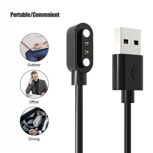 Smartwatch USB Charging Cable For I D205U Y0Z1 3 Chargers F4X7 P8N3 S5Y7 - Zdjęcie 2 z 10