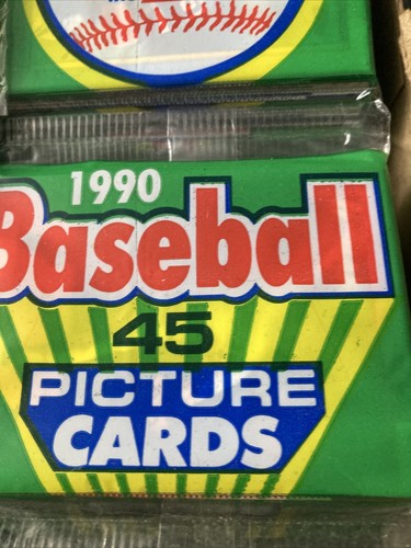 1990 Topps Rac Packs 45 Cards Total. New In Packages. - Picture 5 of 6