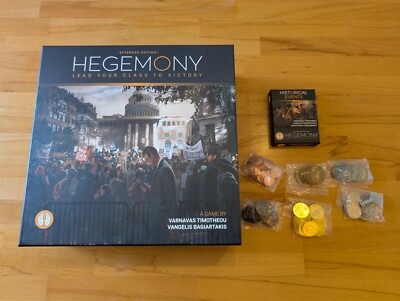 Hegemony Extended Edition - Kickstarter - Metal coins - Historical Events (EN) 