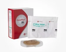 5 Hollister 11702 CeraPlus Skin Barrier 2 PC Ostomy Convex 1-3/4" Exp 2030