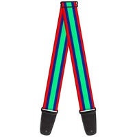 Guitar Strap - Stripes Red/Blue/Green (Us Import) ACC NEU