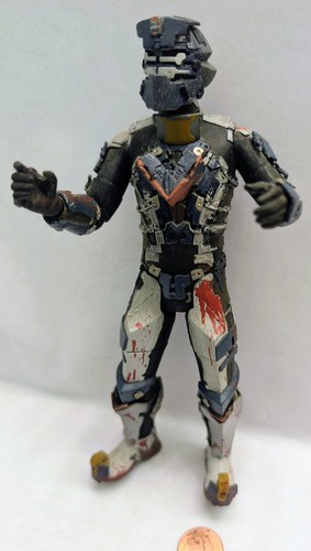 Neca DEAD SPACE 2.Isaac Clarke.7” figure.player select.LED LIGHTS.up.video game. - Picture 2 of 8