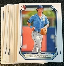 Lot (20x) JAMES QUINN-IRONS Rays 2026 Bowman Baseball ALL paper base card #4