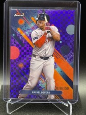 Rafael Devers 2025 Finest Purple Checkerboard Refractor #10/150 - Red Sox