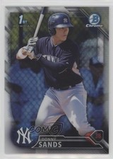 2016 Bowman Chrome Prospects Refractor 176/499 Donny Sands #BCP173 7m3