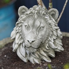Latex and Fibreglass Mould | Lion Plaque Statue Outdoor Garden Ornament