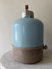 Vtg Blue 5 Quart Porcelain Interior Sportsman's Jug w/ Spigot Hot or Cold Liquid — photo 6