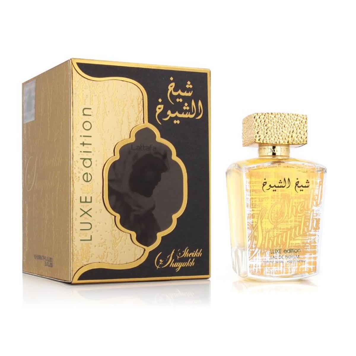 Lattafa Unisex Ambra/Chiari Sheikh Al Shuyukh Luxe Edition Edp 100 Ml - Immagine 2