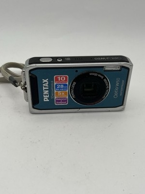 Pentax Optio W60 Waterproof 10MP Digital Camera 5X Wide Angle