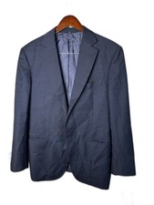 Suitsupply Blazer Vitale Barberis Canonico Pure Wool Super 110's Fabric 40R Blue