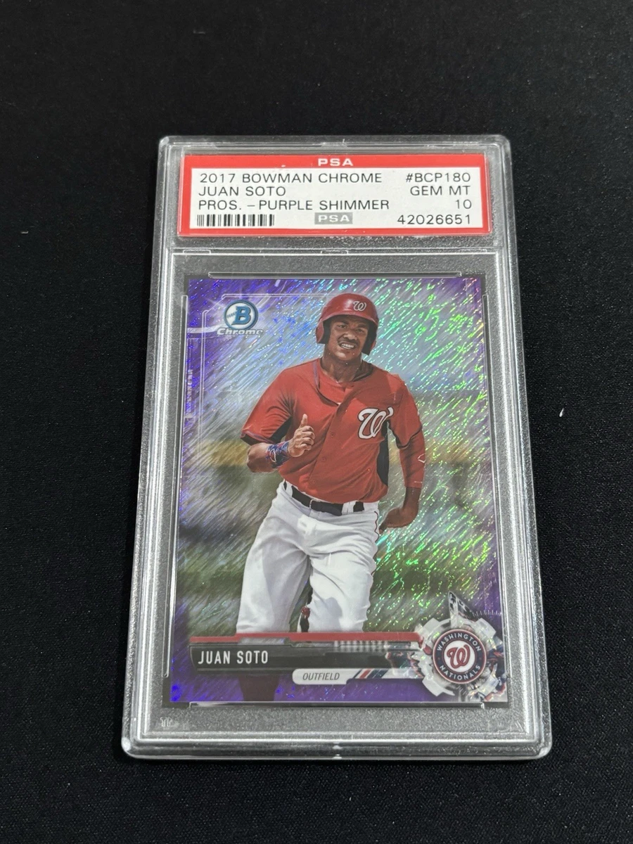 Juan Soto Baseball 2017 Season Sports Trading Cards & Accessories