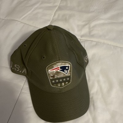 New Era NFL New England Patriots 9TWENTY Hat Olive One Size Unisex Adult